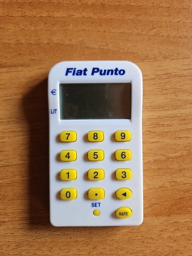 Fiat punto convertitore - convertitore, lira