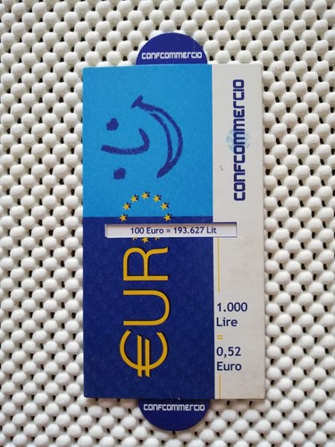 Convertitore lire euro gadget - convertitore,